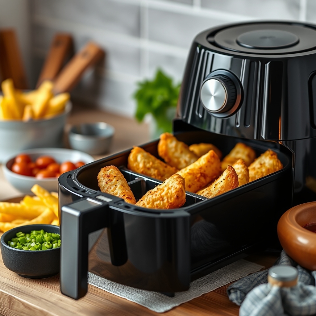 Régler la température : la clé d'une cuisson homogène · Airfryer aliments pas assez cuits réglages efficaces