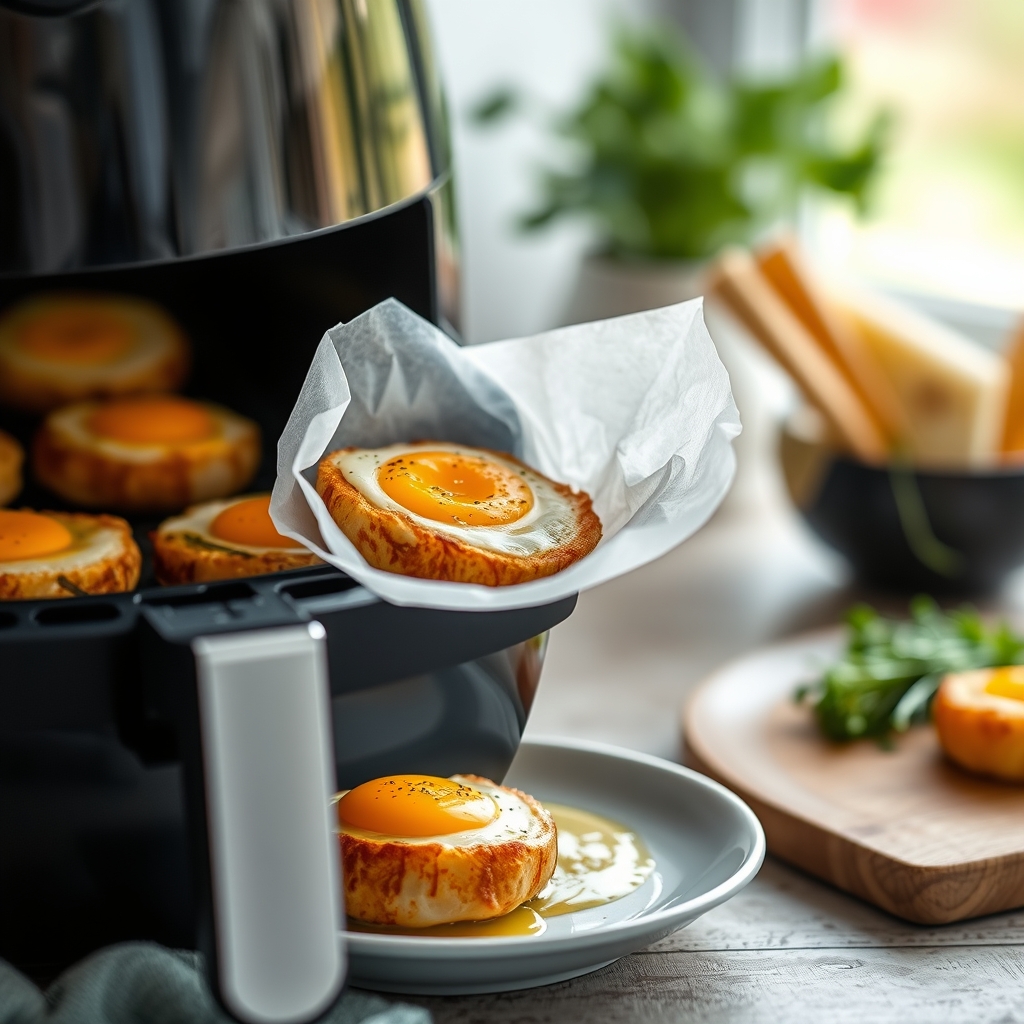 Recettes simples avec des œufs à l'air fryer · Airfryer et cuisson des œufs quelle méthode