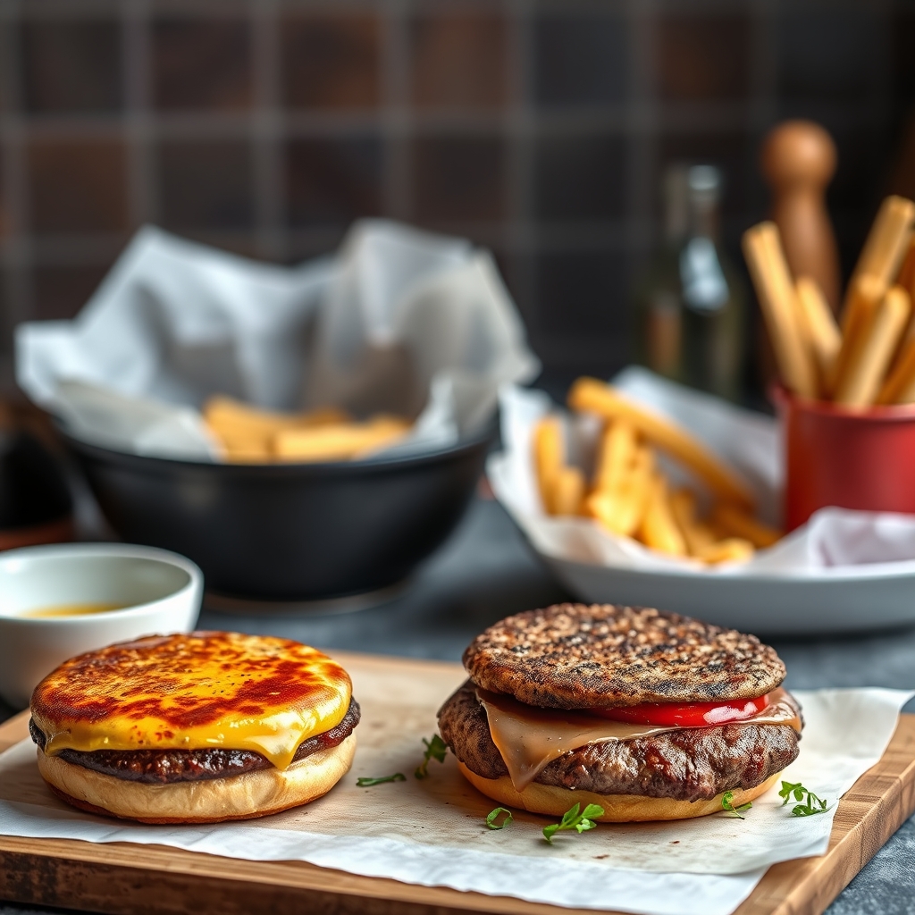 La cuisson des burgers à l'airfryer : steaks hachés et galettes · Airfryer pour cuisson des burgers et steaks