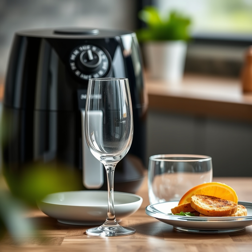 Le choc thermique, l'ennemi numéro un du verre · Airfryer pour chauffer des plats en verre