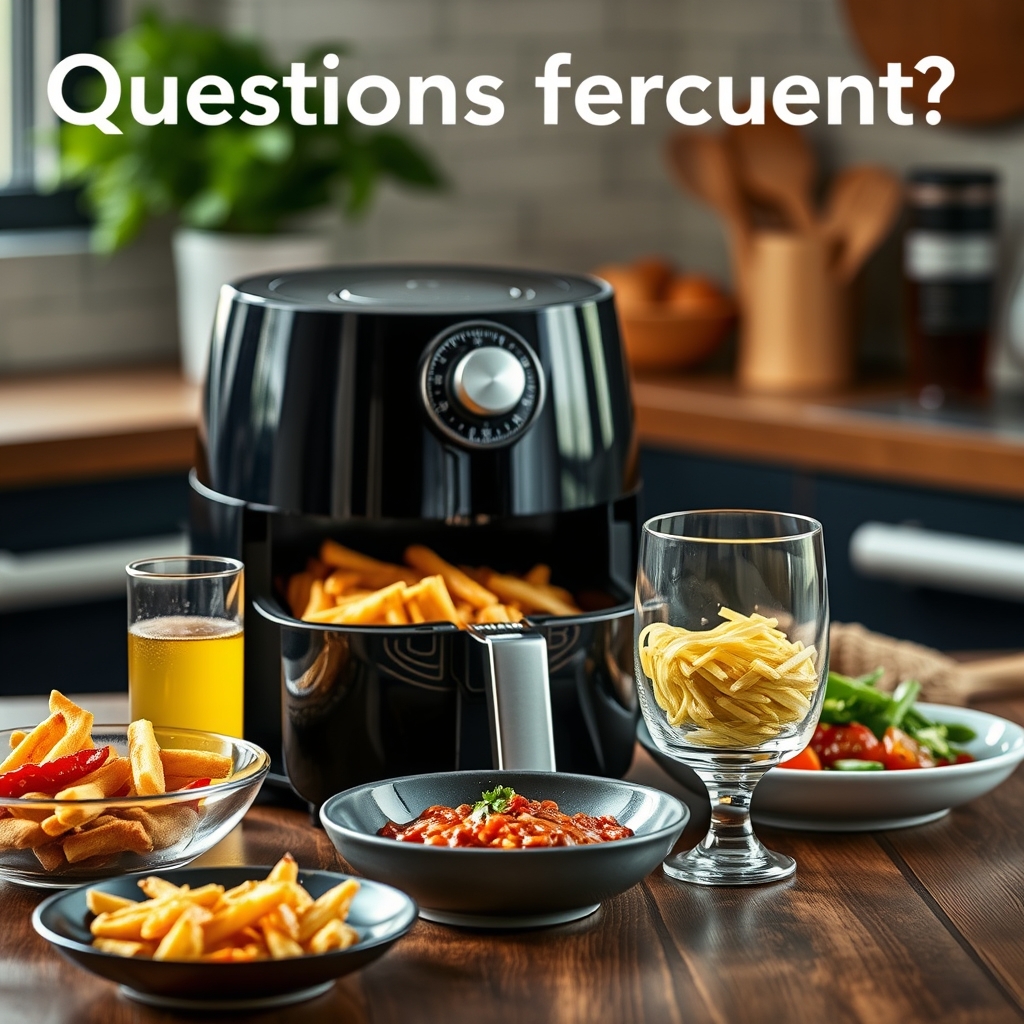 Questions fréquentes · Airfryer pour chauffer des plats en verre