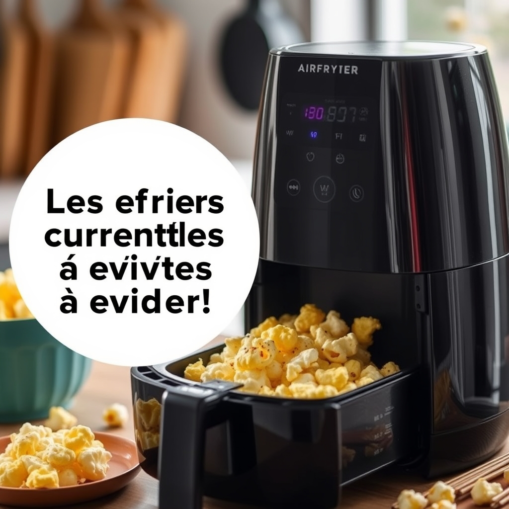 Les erreurs courantes à éviter · Airfryer pour pop corn est-ce possible