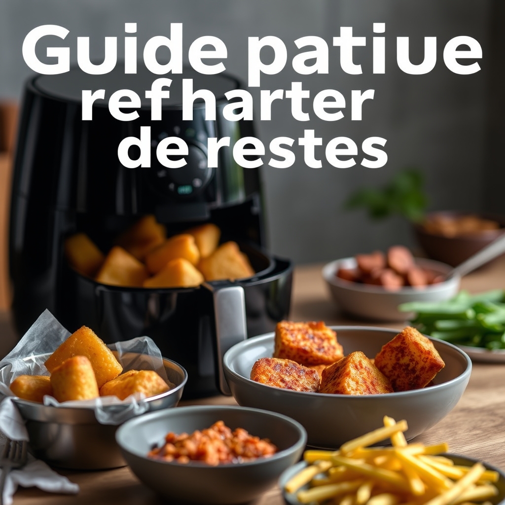 Guide pratique : réchauffer chaque type de restes · Airfryer que faire des restes réchauffage optimal