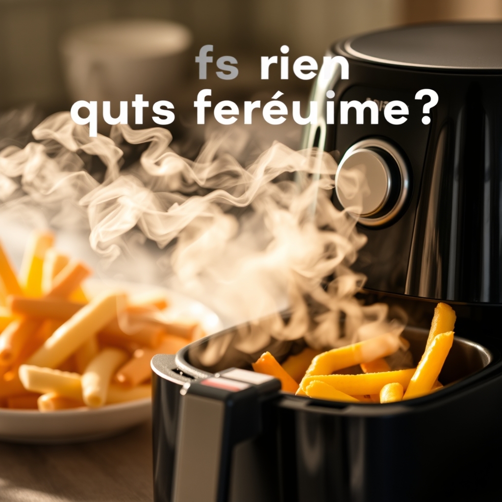 Questions fréquentes · Airfryer qui fume problème et solutions