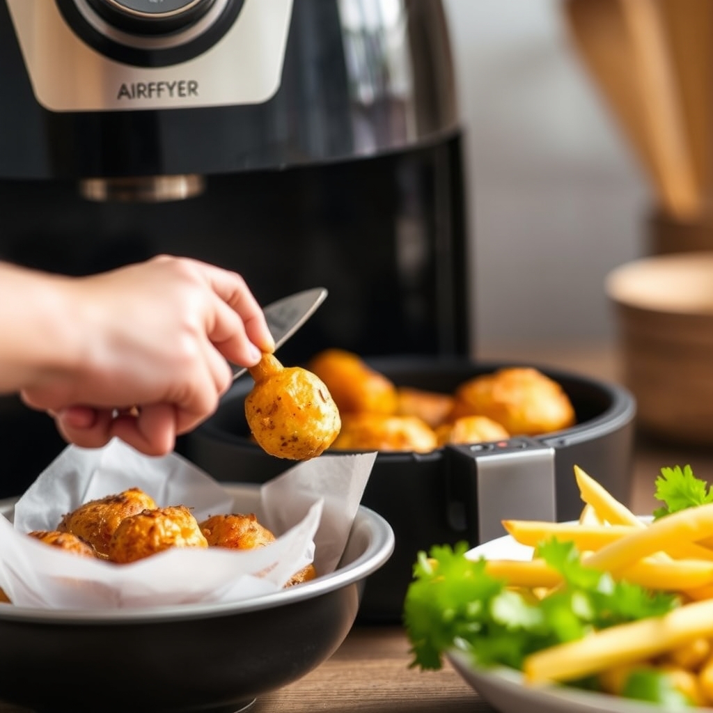 Les erreurs courantes qui font coller les aliments · Comment éviter que les aliments collent dans l'airfryer