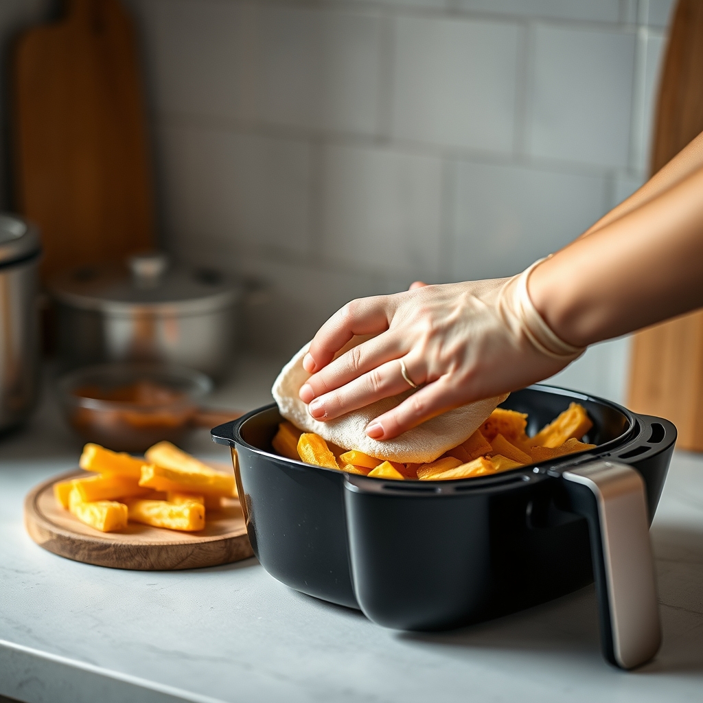 Nettoyage de la résistance et de la turbine : le geste que tout le monde oublie · Comment nettoyer un airfryer sans abîm