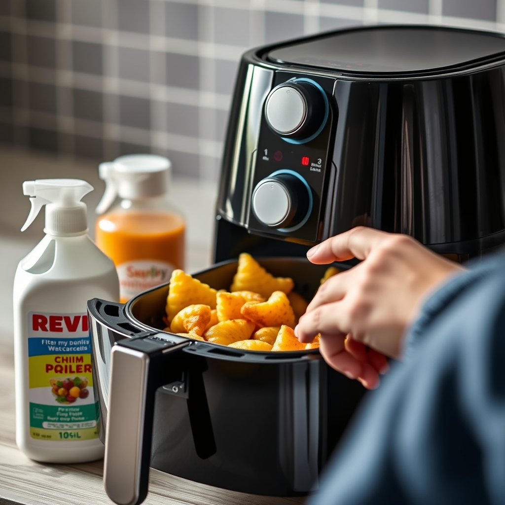 Produits et accessoires recommandés pour un entretien sans risque · Comment nettoyer un airfryer sans abîmer